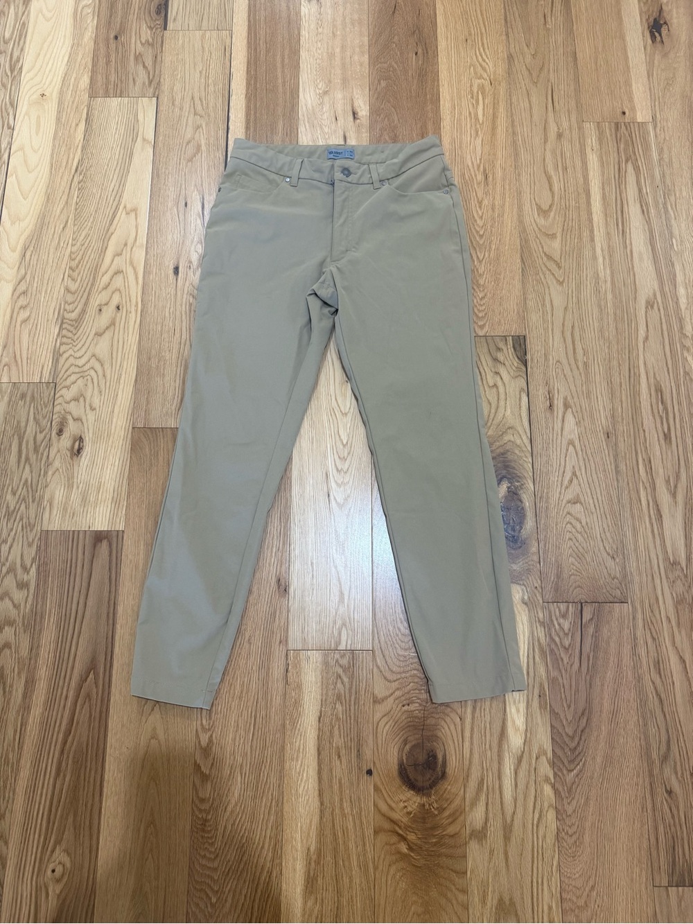 VRST Men's Slim Chino Pants in Light Khaki 30x30 slim ( skinny)